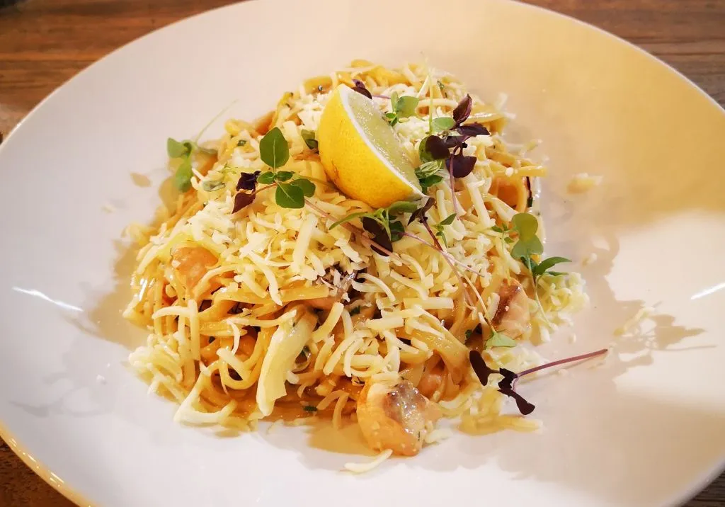 Creamy Smoked Fish Pasta